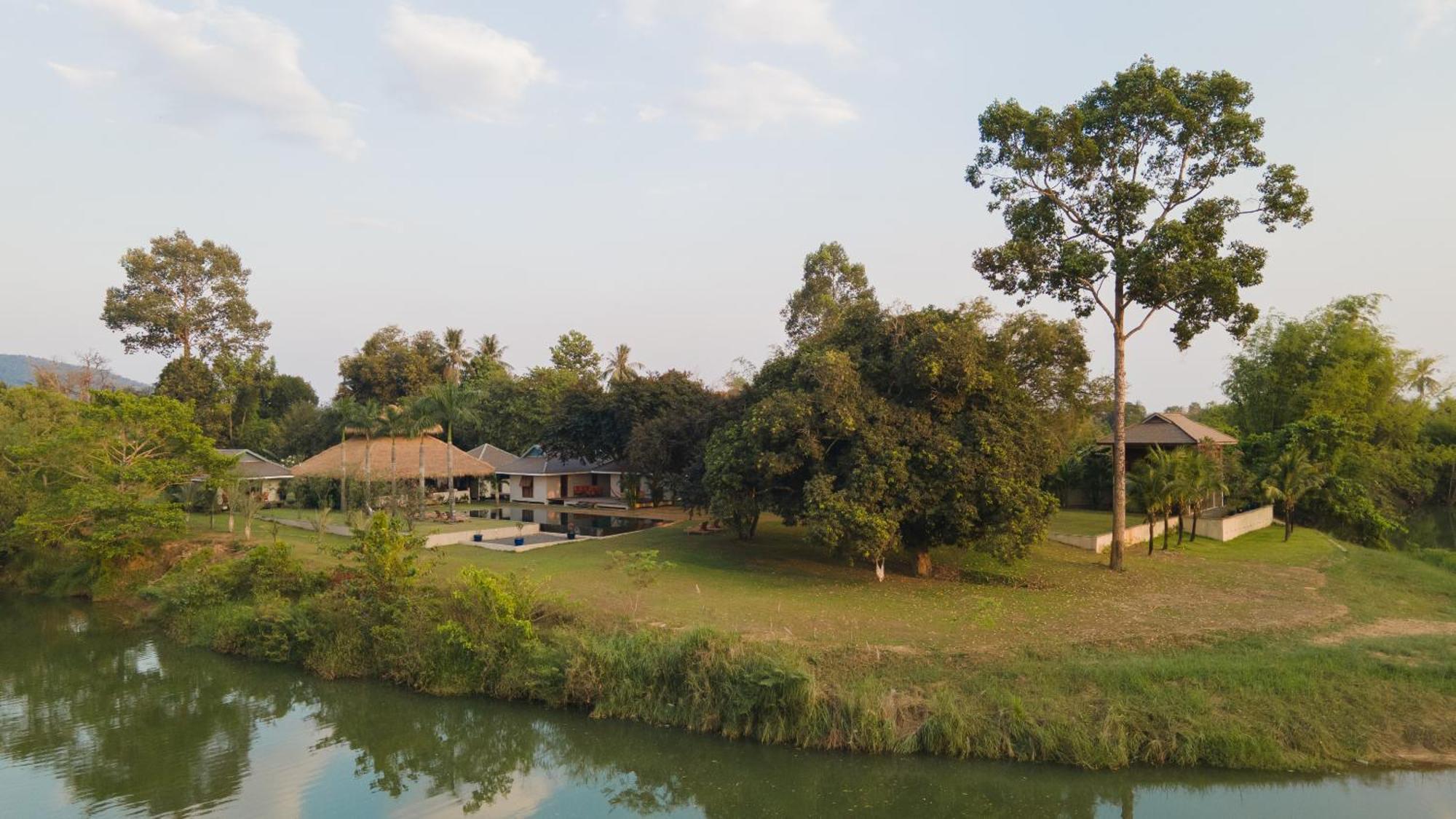 Khla Lodge Kampot Exterior foto