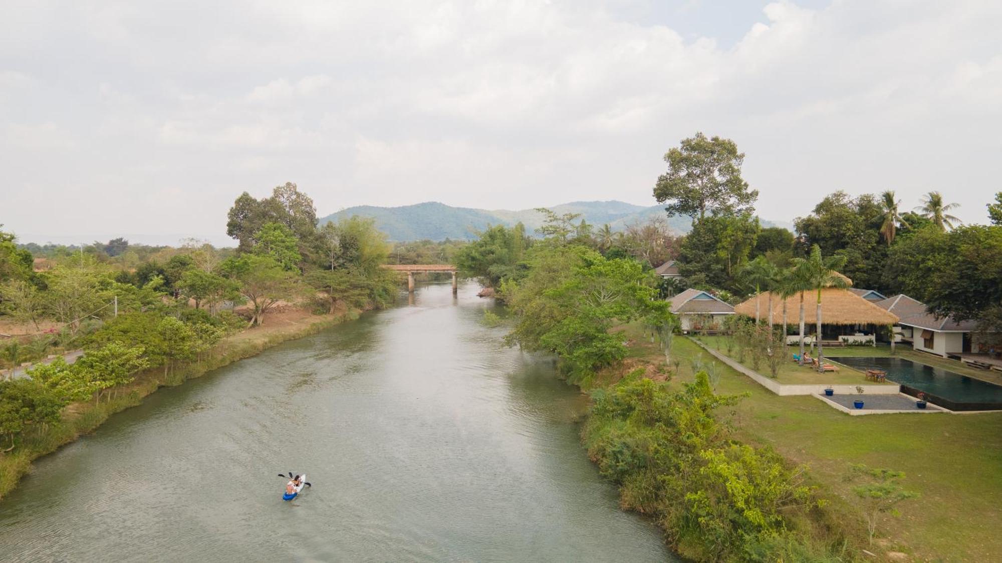 Khla Lodge Kampot Exterior foto